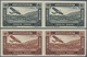 * Syrien: 1934, 10th Anniversary Of Republic, Airmails 0.50pi. To 100pi., Complete Set Of Ten Values, - Syrië
