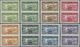 ** Syrien: 1937, EXPO PARIS Complete Set Of 8 Values Imperf Pairs, Mint Never Hinged In Very Good Quali - Syrië