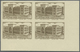 ** Syrien: 1952, Definitives "Buildings", Complete Set Of 13 Values, IMPERFORATE Marginal Blocks Of Fou - Syrië