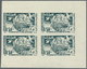 ** Syrien: 1955, 10th Anniversary Of U.N., IMPERFORATE COLOUR PROOFS, Complete Set Each As Marginal Blo - Syrië