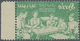 ** Syrien: 1957, International Letter Writing Week 5pia. Green With Strong OFFSET On Reverse, Mint Neve - Syrië