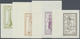 * Syrien: 1958, Treasures From Syrian Museums Complete IMPERFORATE Set Mostly From Corners, Mint Light - Syria