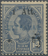 (*) Thailand: 1904, 1a. On 14a. Blue With ULTRAMAR Overprint; This Stamp Was Sent From The UPU To The Po - Thailand
