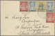 Br Thailand: 1908, Attractive Franking On Cover From "BANGKOK 11.10.08" To Singapore With Arrival Mark - Thailand