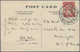 Br/ Thailand: 1908, Group Of Three Covers/card: 5a. Red And 4 On 5a. Red On Paquebot Cover To Italy Obli - Thailand