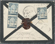 Br Thailand: 1909 Registered Double-weight Mourning Cover From Bangkok To Sarajevo, Bosnia & Herzogovin - Thailand