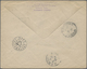 Br Thailand: 1923. Air Mail Envelope Addressed To Tonkin Bearing SG 217, 10s Bistre And Black And SG 22 - Thailand