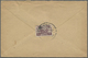 Br Thailand: 1945. Envelope (tears) Headed 'Thye Peng Hotel, Chiengmai' Addressed To Panakon Bearing SG - Thailand