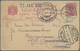 GA Thailand - Ganzsachen: 1909, 4 K. Canc. "BANGKOK 23.12.1909" To German Ship Officer Of NGL To Bremer - Thailand