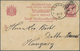 GA Thailand - Stempel: Bangpain: 1890, Small Single Circle All-native "Bangpain" Via "BANGKOK 12/5 90" - Thailand