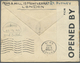 Br Thailand - Besonderheiten: 1942, PRISONER OF WAR MAlL. BURMA THAI RAILWAY. Stampless Envelope Endors - Thailand