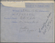 Br Thailand - Besonderheiten: 1945, PRISONER OF WAR MalL. BURMA THAI RAILWAY. Blue Air Letter Written B - Thailand