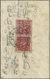 Br Tibet: 1933, 1 T. Rose-carmine With 2 T. Red Tied Large Bilingual „PHARI“ To Reverse Of Inland Cover - Andere-Azië