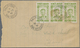 Br Vietnam-Nord (1945-1975): 1946, 1 H. Yellow Green, A Horizontal Strip-3 Tied "HAIPHONG 28 - 9 46" To - Vietnam