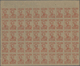 (*) Vietnam-Nord (1945-1975): 1948/1956, Definitives "Ho Chi Minh", 2d. Brown, 5d. Red, 50d. On 5d. Red, - Vietnam