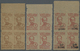 (*) Vietnam-Nord (1945-1975): 1948/1956, President Ho Chi Minh 2d. Pale Brown, 5d. Orange-red And 5d. Or - Vietnam