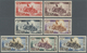 ** Vietnam-Süd (1951-1975): 1955, One Year Of Arrival Of Evacuate Compl. Set Incl. Optd. Stamp, Mint Ne - Vietnam