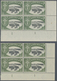 Delcampe - ** Brunei: 1952/1958, Sultan Omar Ali Saifuddin And Water Village Definitives $1 And $2 In Two Shades E - Brunei (1984-...)