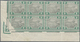 ** Malaiischer Staatenbund: 1901, Tiger Definitive With Wmk. Crown CA 1c. Grey And Green Block Of Eight - Federated Malay States