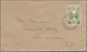 Br Malaiische Staaten - Kelantan: 1941, 8 C Grey-olive Sultan Ismail, Single Franking On Cover From TEM - Kelantan