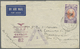 Br Malaiische Staaten - Kelantan: 1941, 25 C. Tied "FIELD POST OFFICE S04 19 JY 41" To Air Mail Cover T - Kelantan