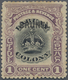 * Brunei: 1906, Labuan Stamp 1c. Black And Purple With BLACK Opt. 'BRUNEI' Mint Heavy Hinged, Signed A - Brunei (1984-...)