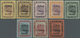 * Brunei: 1908/1922, 'Huts And Canoe' Colour Changes With Black SPECIMEN Opt. Complete Set Of 16 To $2 - Brunei (1984-...)