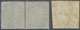 O Malaiische Staaten - Straits Settlements: 1854/1856: Indian Lithographed ½a. Deep Blue, Used In Sing - Straits Settlements