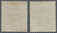 * Malaiische Staaten - Straits Settlements: 1879 5c. On 8c. Orange And 7c. On 32c. Pale Red Both Mint - Straits Settlements