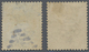 O Malaiische Staaten - Straits Settlements: 1882 QV 8c. Orange And 10c. Slate, Wmk Crown CA, Both With - Straits Settlements