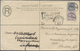 GA Malaiische Staaten - Straits Settlements: 1902. Registered Postal Stationery Envelope 'five Cents' B - Straits Settlements