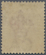 * Malaiische Staaten - Straits Settlements: 1894 QV (3c.) On 32c. Carmine-rose, Variety "SURCHARGE OMI - Straits Settlements