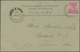 Br Malaiische Staaten - Straits Settlements: 1900, 3 C Carmine-rose QV, Single Franking On Realphoto Pp - Straits Settlements