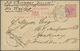 GA Malaiische Staaten - Straits Settlements: 1901: Straits Settlements Postal Stationery Card 3c Used F - Straits Settlements