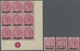 **/*/ Malaiische Staaten - Straits Settlements: 1899 QV "FOUR CENTS" On 5c. Carmine, Bottom Right Corner P - Straits Settlements