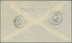 Br Malaiische Staaten - Straits Settlements: 1926 Early Singapore-Port Swettenham Airmail Cover Franked - Straits Settlements