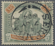 O Malaiischer Staatenbund: 1900 'Elephants' $25 Green & Orange, Used And Cancelled By "SEREMBAN/A/7 JY - Federated Malay States