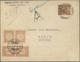 Br Malaiischer Staatenbund: 1925, 5 C Mauve On Yellow On Insufficiently Franked Cover From Empire Hotel - Federated Malay States