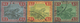 O Malaiischer Staatenbund: 1931/1934, Tiger Definitives With Wmk. Mult. Script CA $1 To $5 Very Fine U - Federated Malay States