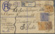 GA Malaiischer Staatenbund: 1923/1931: Three Different Postal Stationery Registered Envelopes Used Upra - Federated Malay States