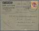 Br Malaiischer Staatenbund: 1952/1955, Four Letters (some Faults), Two From Kedah And Two From Selangor - Federated Malay States