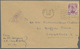 Delcampe - Br Malaiischer Staatenbund: 1952/1955, Four Letters (some Faults), Two From Kedah And Two From Selangor - Federated Malay States