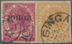 Brfst Malaiische Staaten - Johor: 1891-94 Johore Local Rate 2c.: Small Piece Bearing JOHOR (Type 10) Ovpt. - Johore