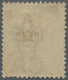 * Malaiische Staaten - Johor: 1884-91 QV 2c. Pale Rose Overprinted "JOHOR" (Type 13), Variety OVERPRIN - Johore