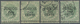 O Malaiische Staaten - Johor: 1891, Straits Settlements QV 24c. Green With Opt. 'JOHOR / Two / CENTS' - Johore