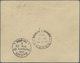 Br Malaiische Staaten - Johor: 1902 Registered Cover To Germany Franked By 1896-99 10c. Green & Black, - Johore