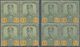**/* Malaiische Staaten - Johor: 1922/1941, Sultan Sir Ibrahim $5 Green And Orange On Normal And Thin Pap - Johore
