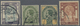 O Malaiische Staaten - Kedah: 1899/1909 Four Siamese Stamps Used In LANGKAWI, With 1905-09 'Temple Of - Kedah