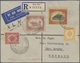 Br Malaiische Staaten - Kedah: 1936, 2 X 3 C, 5 C, 6 C, 10 C, 21 C And 1 $, Attractive Color Franking O - Kedah