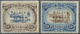 * Malaiische Staaten - Kedah: 1922, Malaya-Borneo Exhibition 10c. And 50c. With Opt. In Type I ('Borne - Kedah